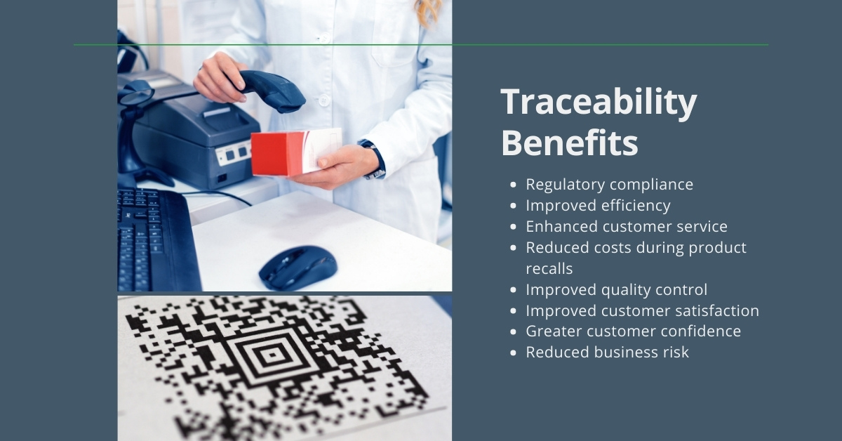 Traceability benefits in pharmaceutical and medical device manufacturing