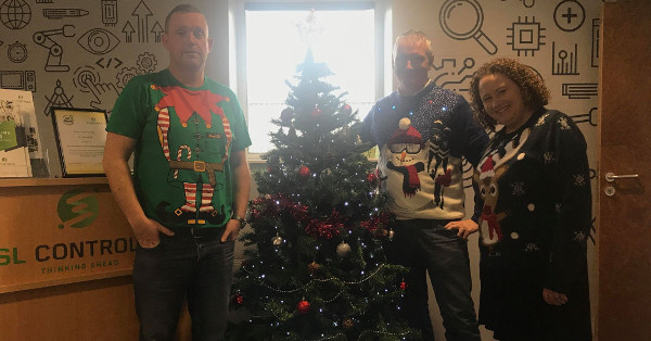 SL Controls Christmas Jumper Day 3