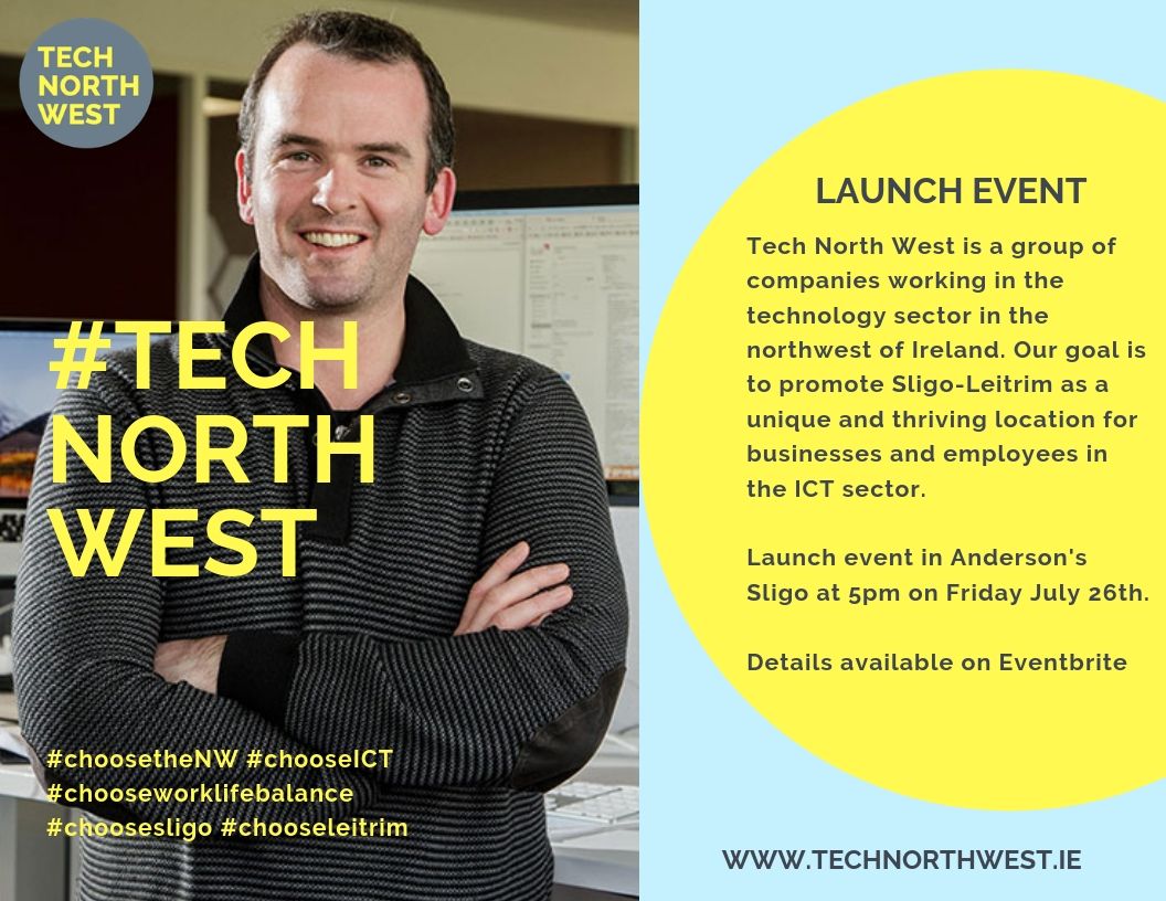 Tech North West Launch Event Poster