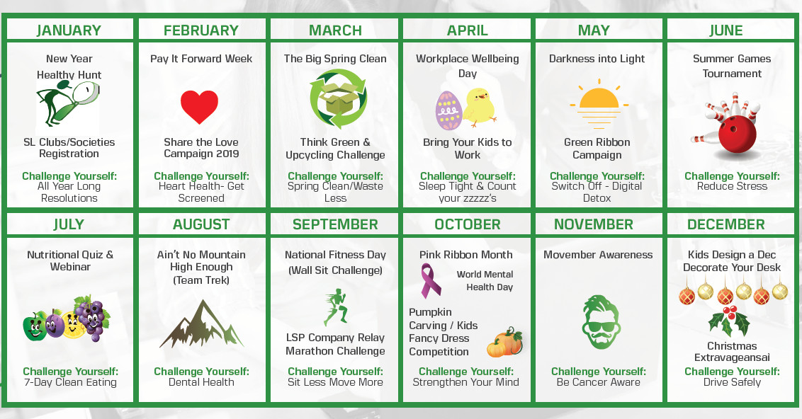 Health Events Calender Lark Devinne