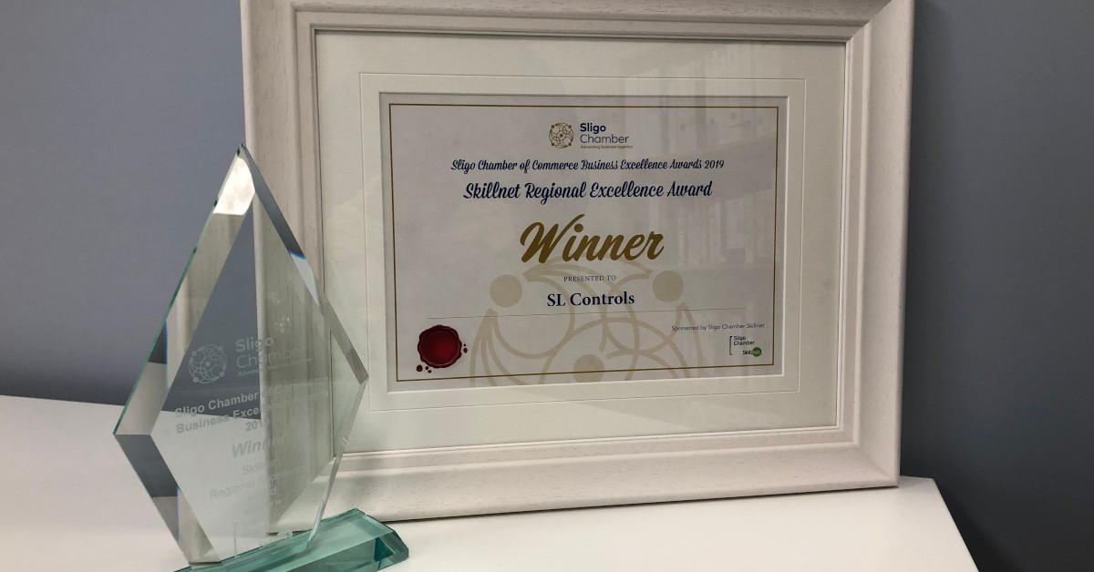 SL Controls Wins Sligo Chamber Skillnet Award - SL Controls