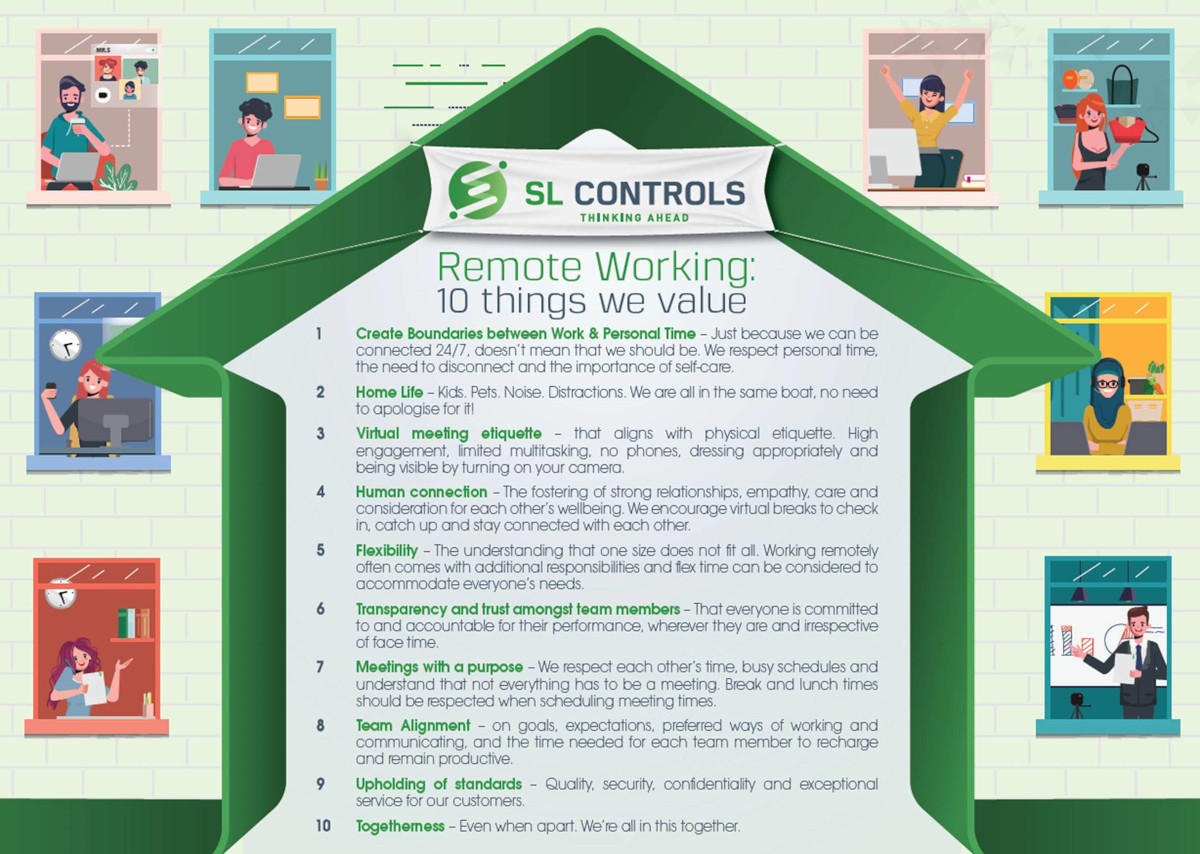 SL Controls Remote Working Values