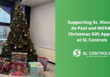 Supporting St. Vincent de Paul's Christmas Gift Appeal at SL Controls